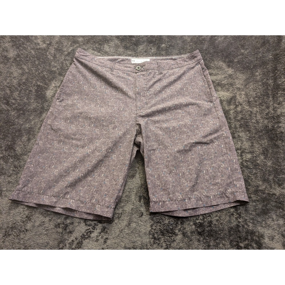 Travis Mathew Mens Golf Shorts Sz36w Gray Great condition
